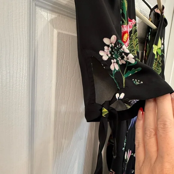 Karlie Kloss x Express Floral Print Maxi Dress - Women’s size 0 - Picture 6 of 11